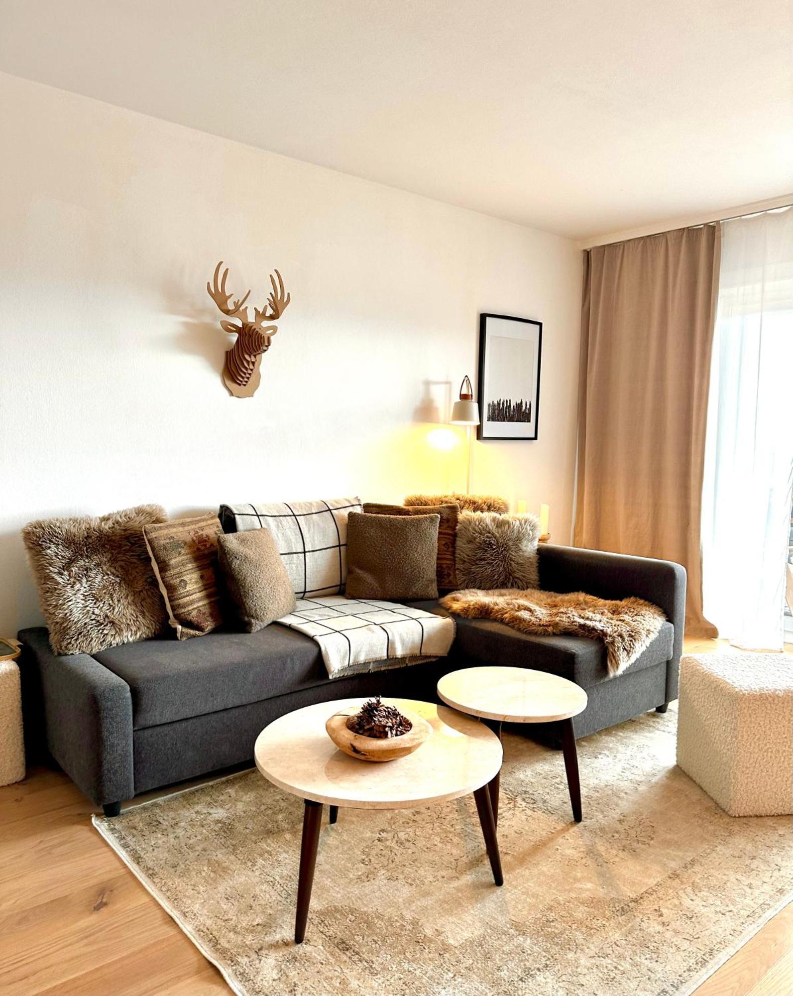 Window On Crans Montana, Appartement Avec Vue Sur Les Alpes Luaran gambar
